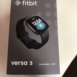 Brand New Fitbit Versa 3 Smartwatch & GPS